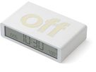 LEXON Wecker Flip Classic LR157W9 weiss, USB-C (3660491209343)