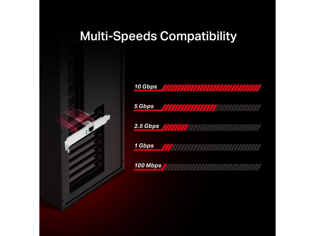 TP-LINK 10 Gigabit PCI TX401 Express Network Adapter (6935364072827)
