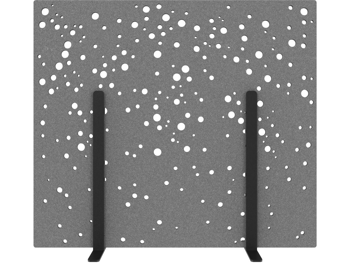 SUONO Cloison M 160x140x2.4cm 1311.M24.3801 STAND, gris (7640439764345)