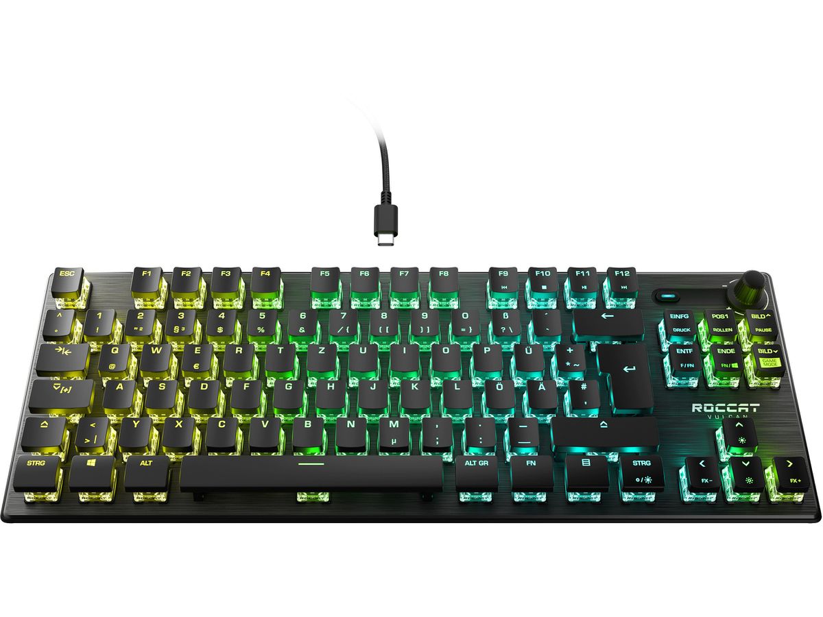 ROCCAT Vulcan TKL Pro RGB Keyboard ROC-12-578 Optical., Linear Switch, CH (0731855525782)