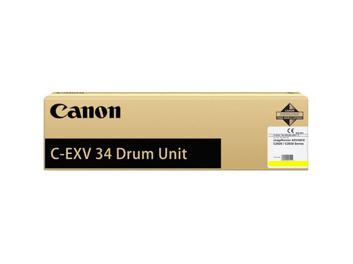 CANON Drum Unit yellow C-EXV34Y IR Advance C2020 44'000 p. (7613058030122)