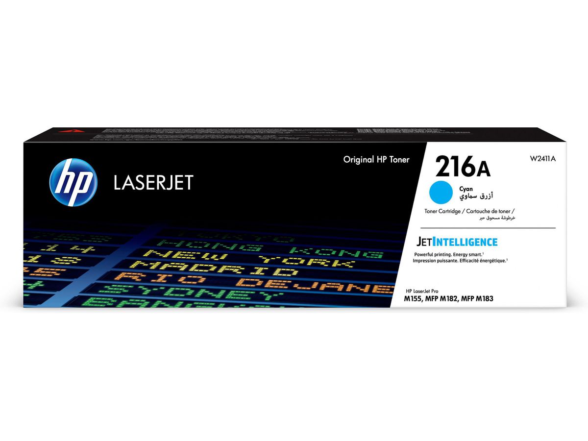 HP Modulo di Toner 216A cyan W2411A CLJ Pro M155/182/183 850 p. (0193905265268)