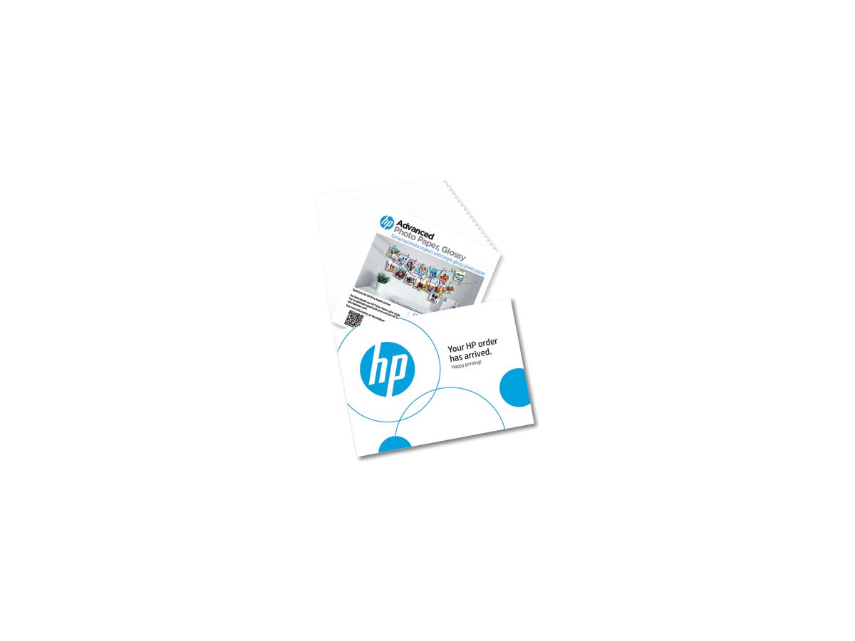 HP Adv. Photo Paper 20 feuilles 49V50A Gloss 5x5in/127x127mm (0196068405083)