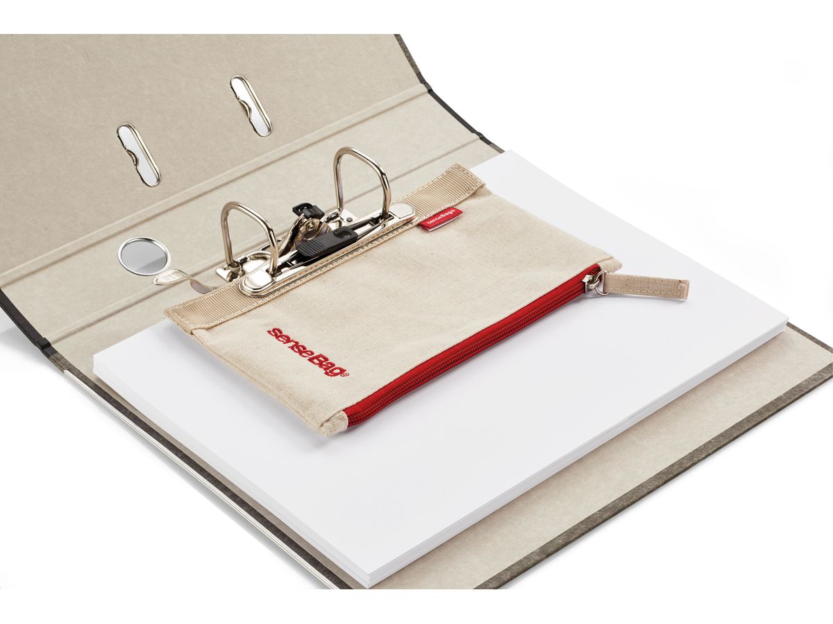 TRANSOTYPE senseBag classeur trousse 76138003 creme 210x125mm (4013695263960)