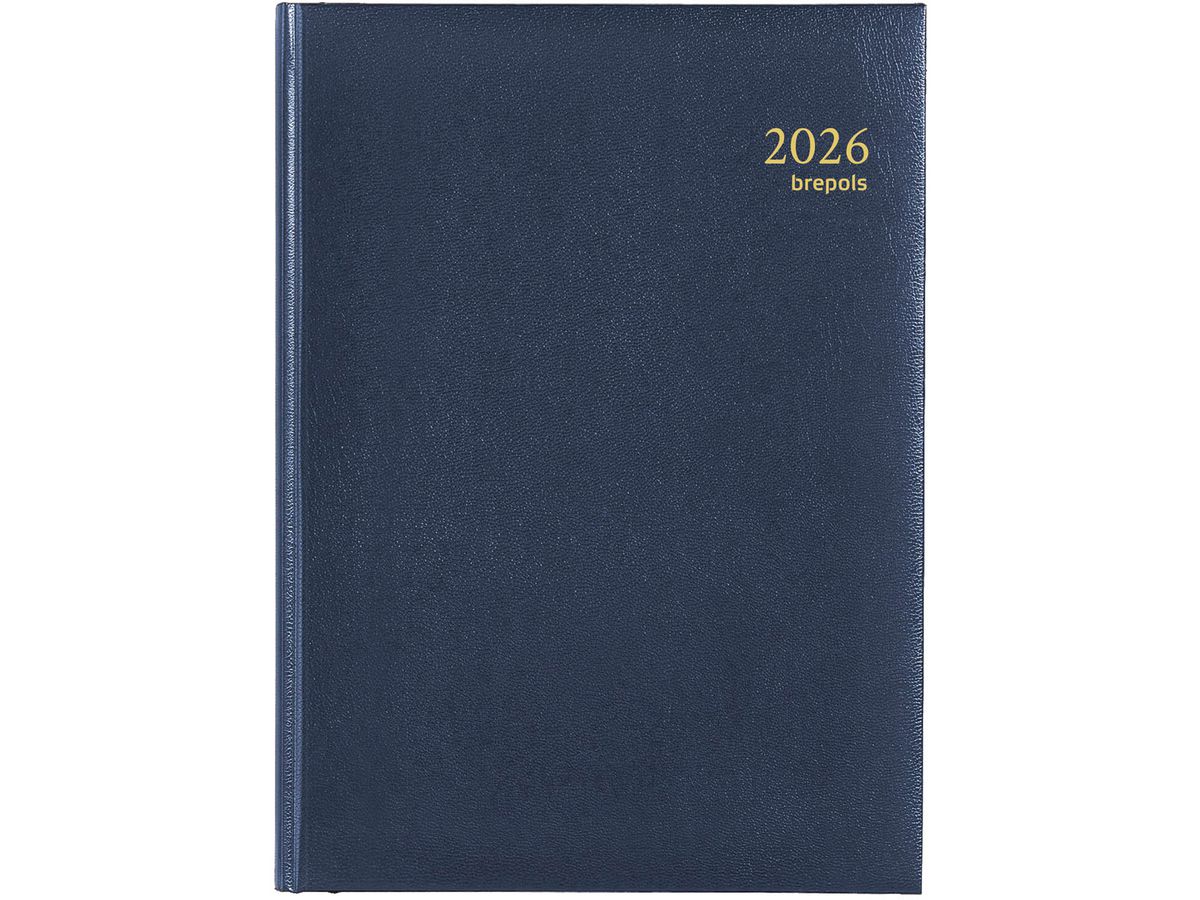 BREPOLS Agenda Eu deluxe 224 Lim 2026 0.224.1256 1G/1P blu 14.8x21cm (5412303005616)