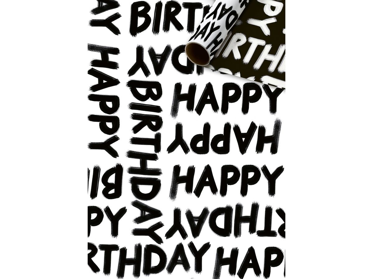 STEWO Papier cadeau 70x200cm 2528162099 Birthday Vibes (7630050884195)