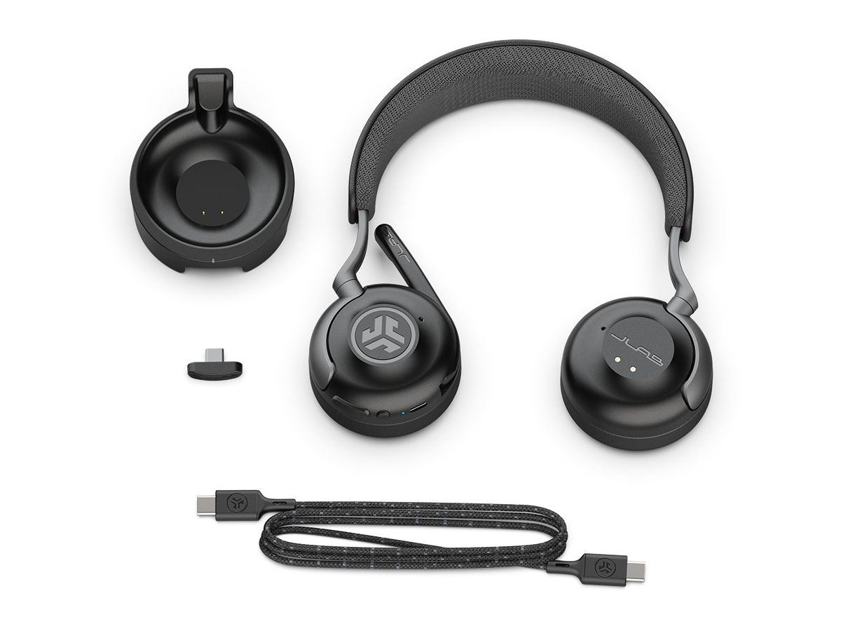 JLAB Epic Work Headset IEUHBEPICWORKRBLK63 Wireless, Graphite (0810119071194)