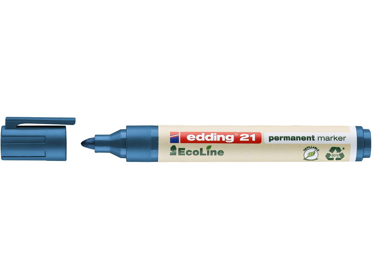 EDDING Permanent Marker 21 1.5-3mm 21-3 bleu (4004764917846)