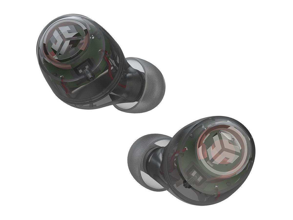 JLAB Go Pop+ Earbuds IEUEBGAIRPOPRCLR124 True Wireless, Clear (0810119070517)