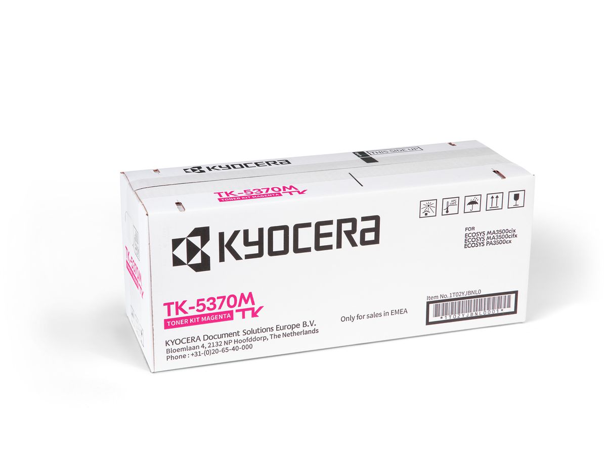 KYOCERA Toner-Modul magenta TK-5370M Ecosys PA3500cx 5000 Seiten (0632983072745)