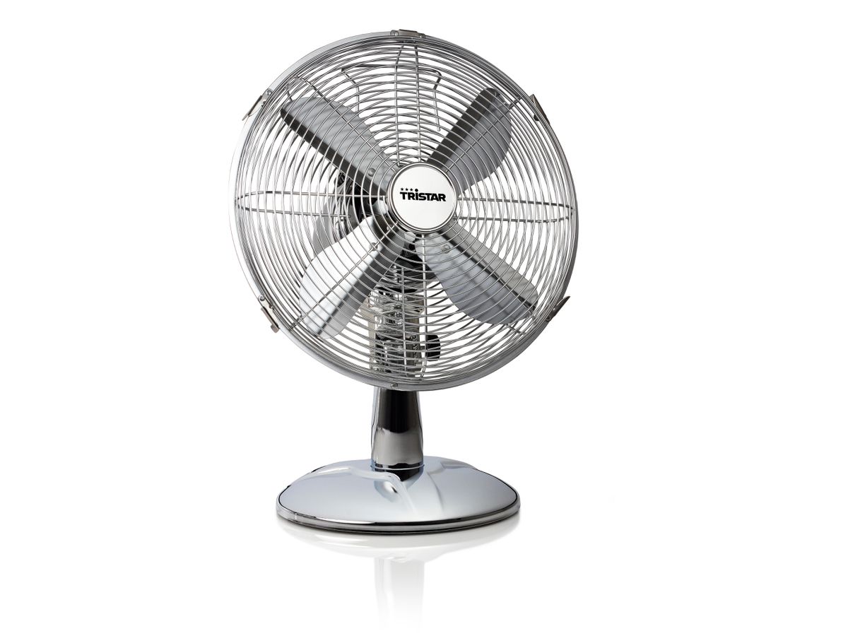 TRISTAR Ventilatore a tavolo 30cm VE-5953 cromo (8713016059536)