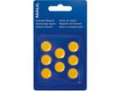 MAUL Aimant 15mm 2.65 jaune 8 pcs. (4002390027144)