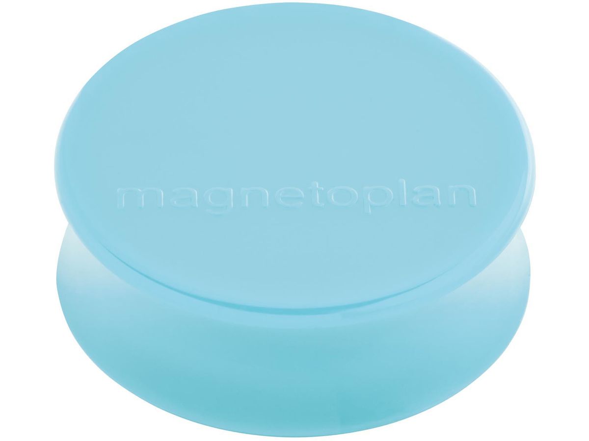 MAGNETOPLAN Calamita Ergo Large 10 pezzi 16650103 blu chiaro 34x17.5mm (4013695045078)