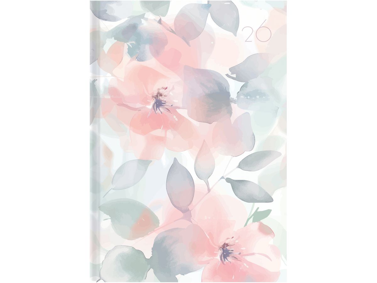 BIELLA Agenda Term 2026 808543720026U 1S/2P Floral ML 14.5x20.5cm (7611365524136)