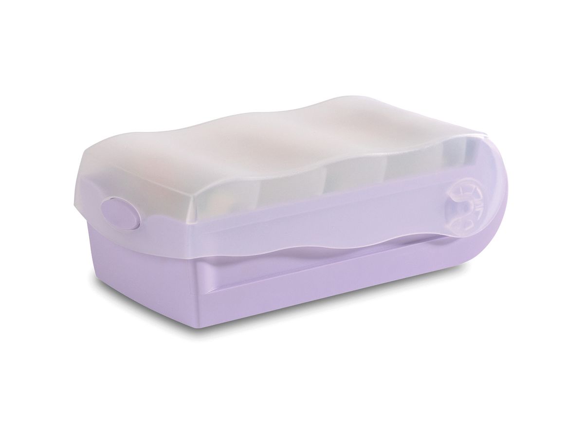 HAN Scatola di carta Croco A8 998-887 lila past. 9.7x6.7x19.1cm (4012473121362)