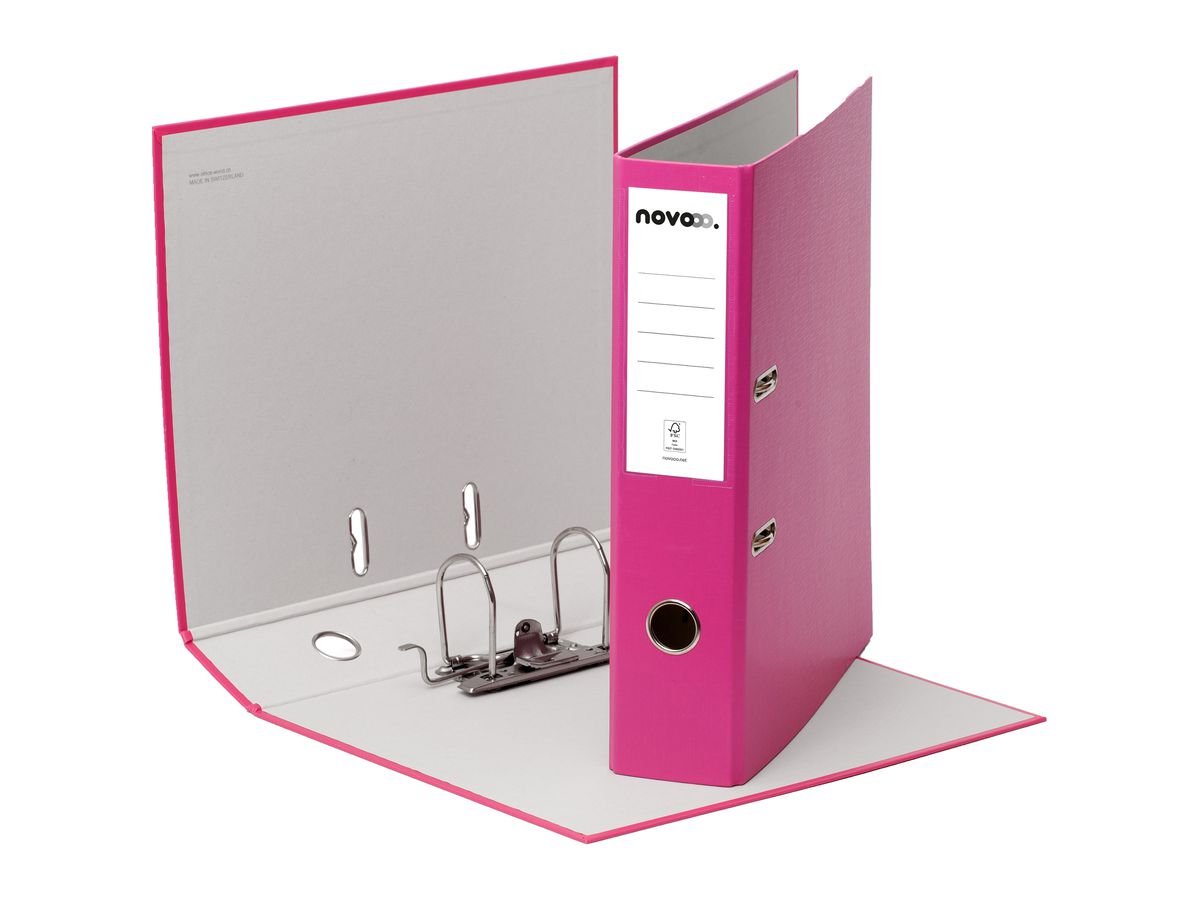 NOVOOO Pro Ordner 7cm 10349740NO1U pink A4 10 Stück (9010729081199)
