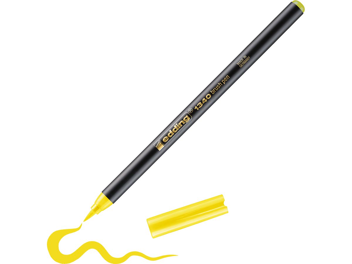 EDDING Brushpen 1340 1340-005 gelb (4004764037360)