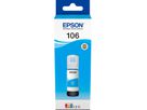 EPSON Flacone d'inch. 106 cyan T00R240 EcoTank ET-7700 5000 pagine (8715946643311)