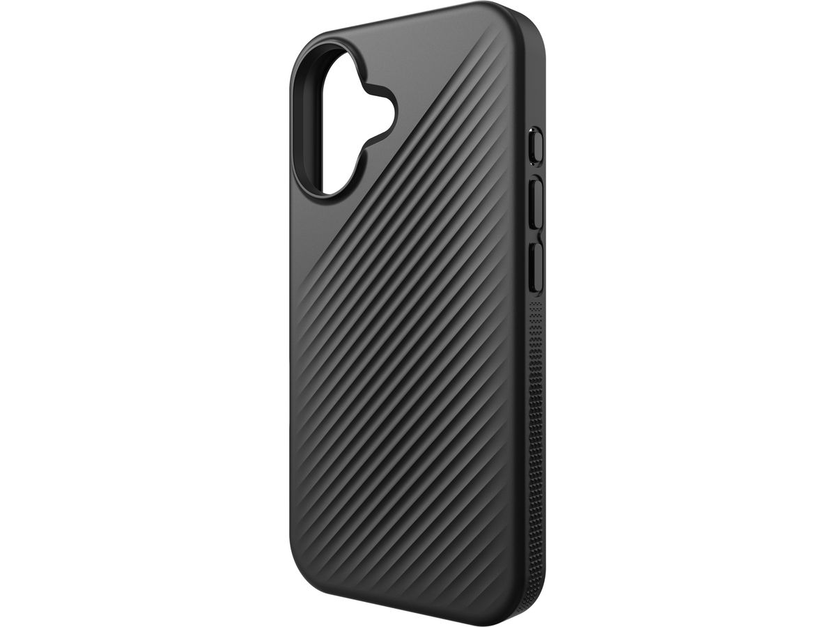ZAGG Luxe Cases Snap Apple 702315006 iPhone 16,Black (0840390318428)