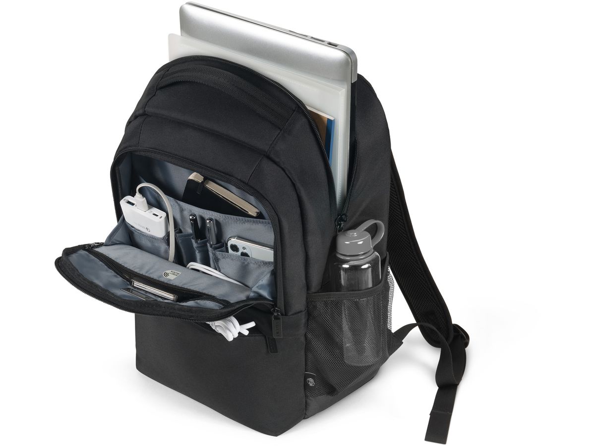 DICOTA Backpack Eco CORE D32028-RPET 15-17.3 inch Black (7640239421035)