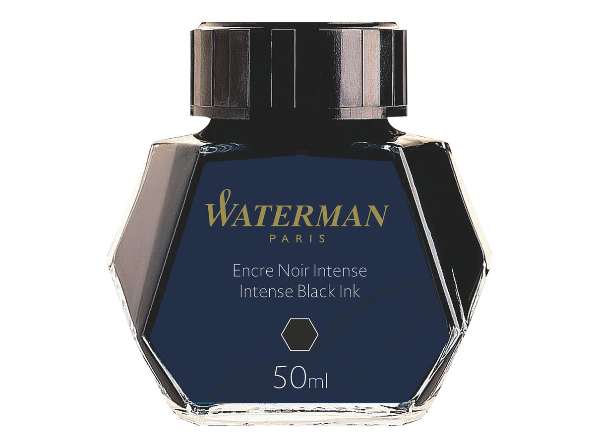 WATERMAN Encre 50ml S0110710 noir (3034325106199)