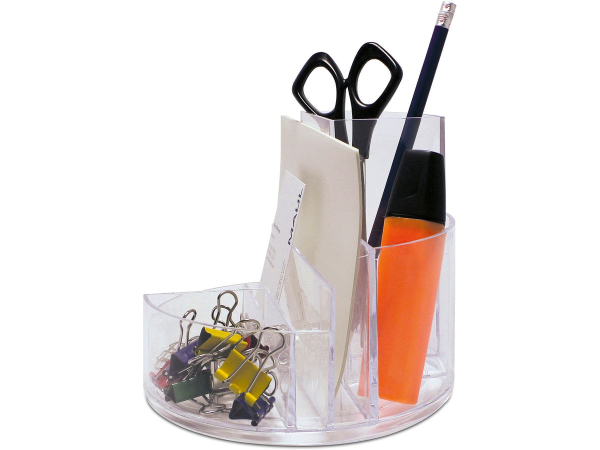 MAUL Box 6.35 transparent 6 comp. (4002390005425)