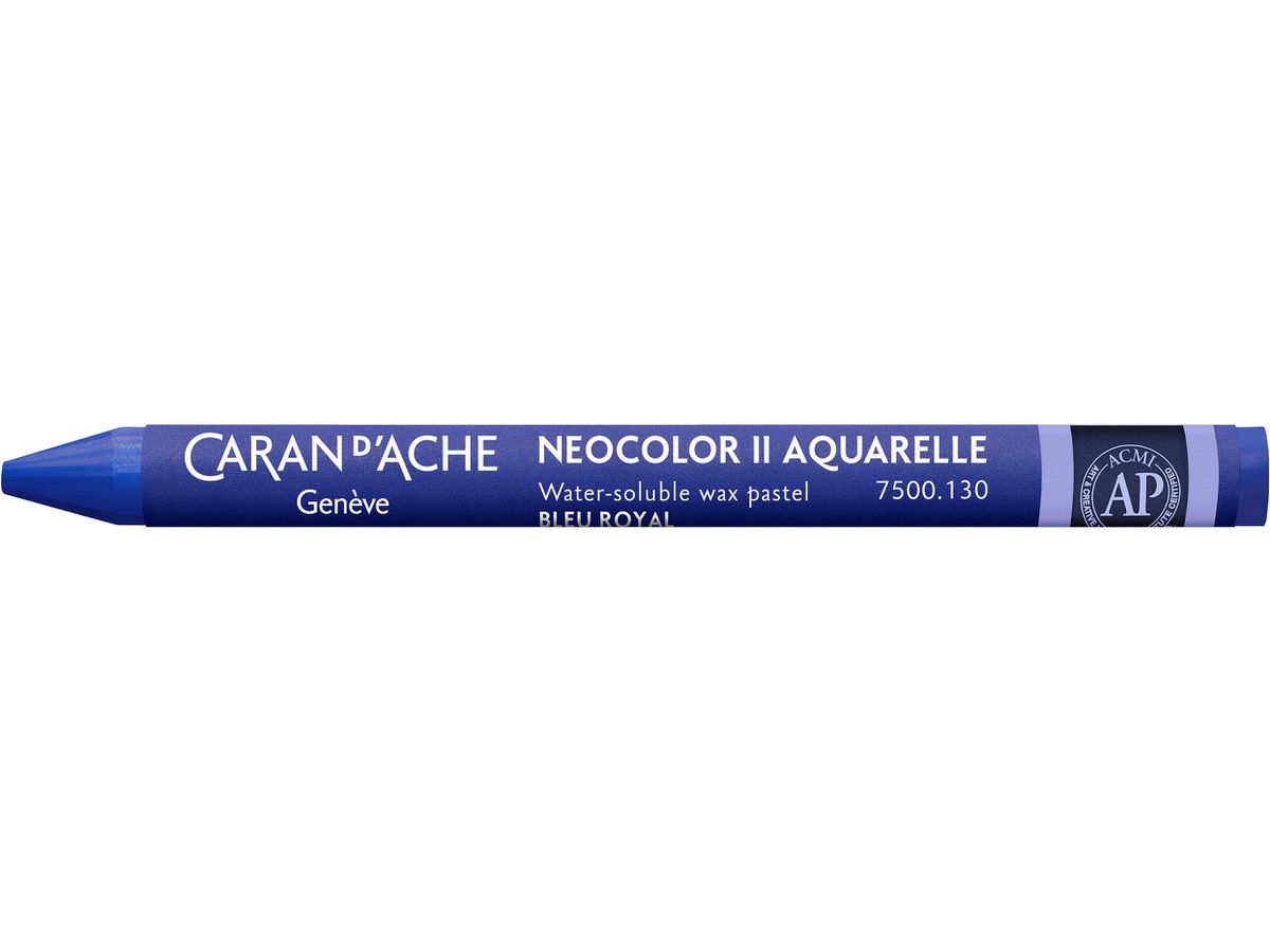 CARAN D'ACHE Pastelli a cera Neocolor II 7500.130 blu reale (7610186271977)