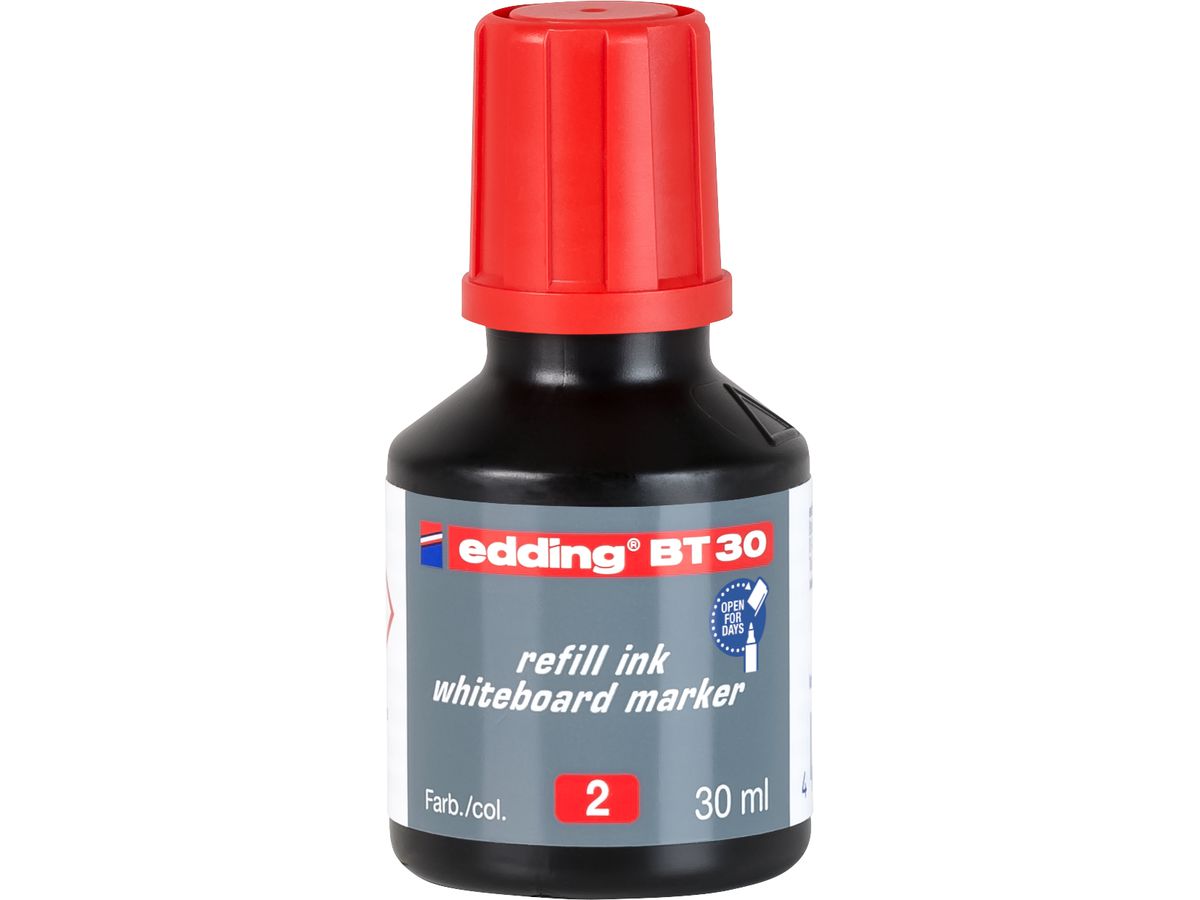 EDDING Encre 30ml BT30-2 rouge (4004764064267)