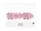RICO DESIGN Bougies d'anniversaire 400889 roses 5 pièces (4051271224486)