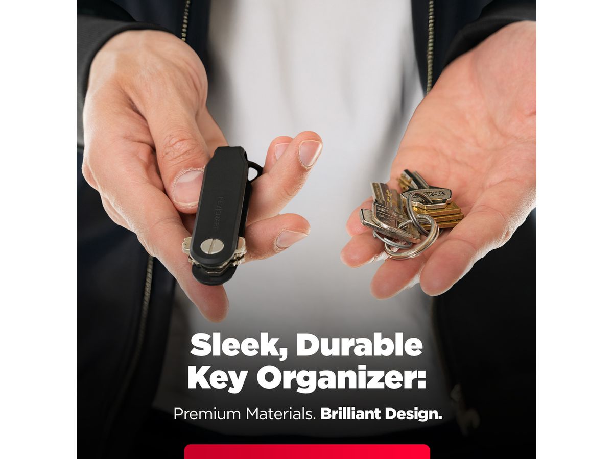 KEYSMART Loop Key Holder KS044-BLK Black (0810024056637)