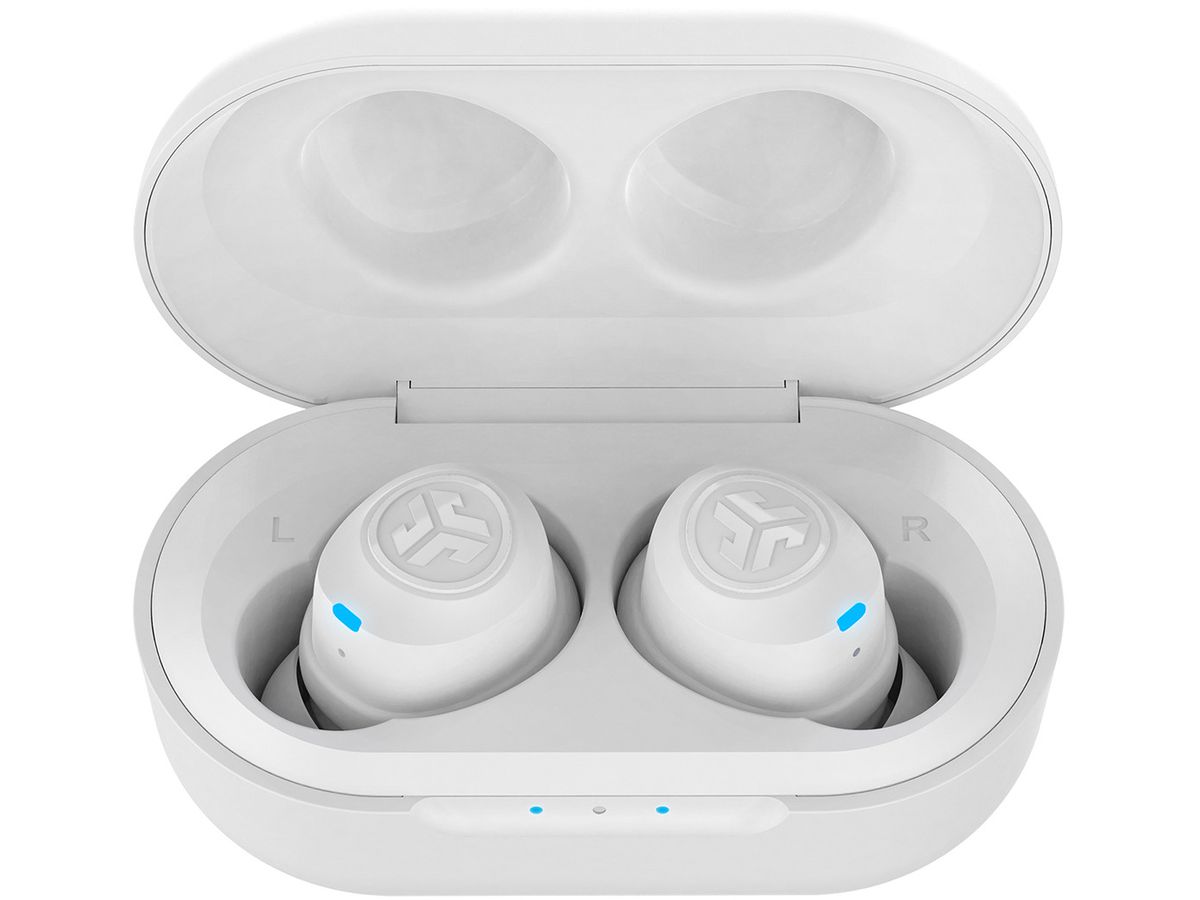 JLAB JBuds Air IEUEBJBUDSAIRRWHT82 True Wireless, White (0812887018531)