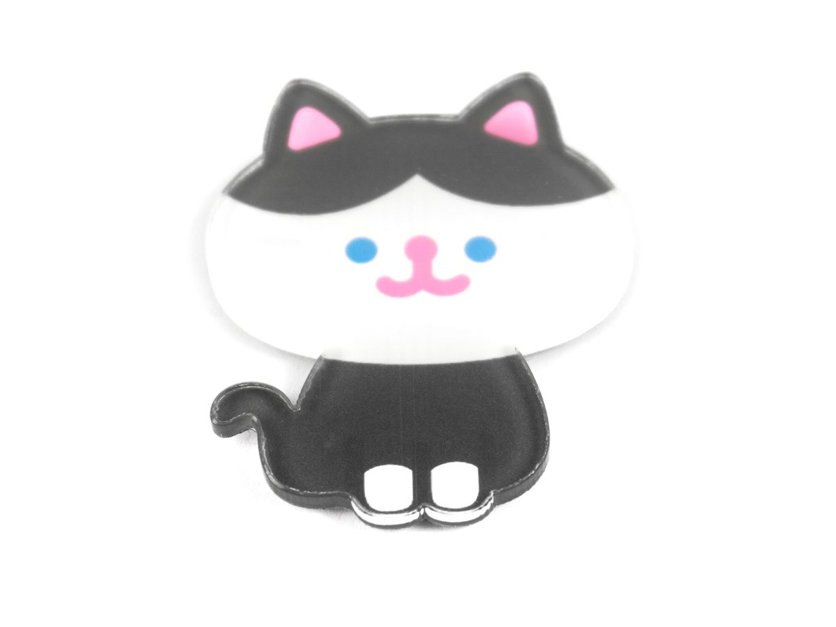 ROOST Aimant chat 4.5x3.5cm PA-M2477 assorti (7640420952683)