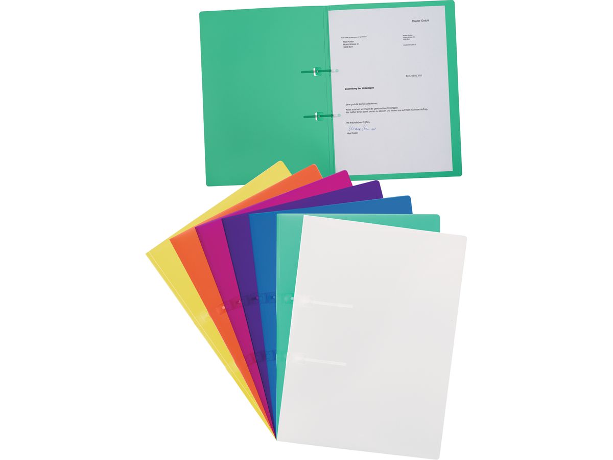 KOLMA Schnellhefter Easy A4 11.050.01 grün 80 Blatt (7611967111796)