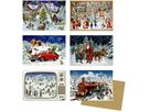 COPPENRATH Adventskalender 8.5x6cm 72030 Nostalgische Adventszeit ass. (4050003720302)