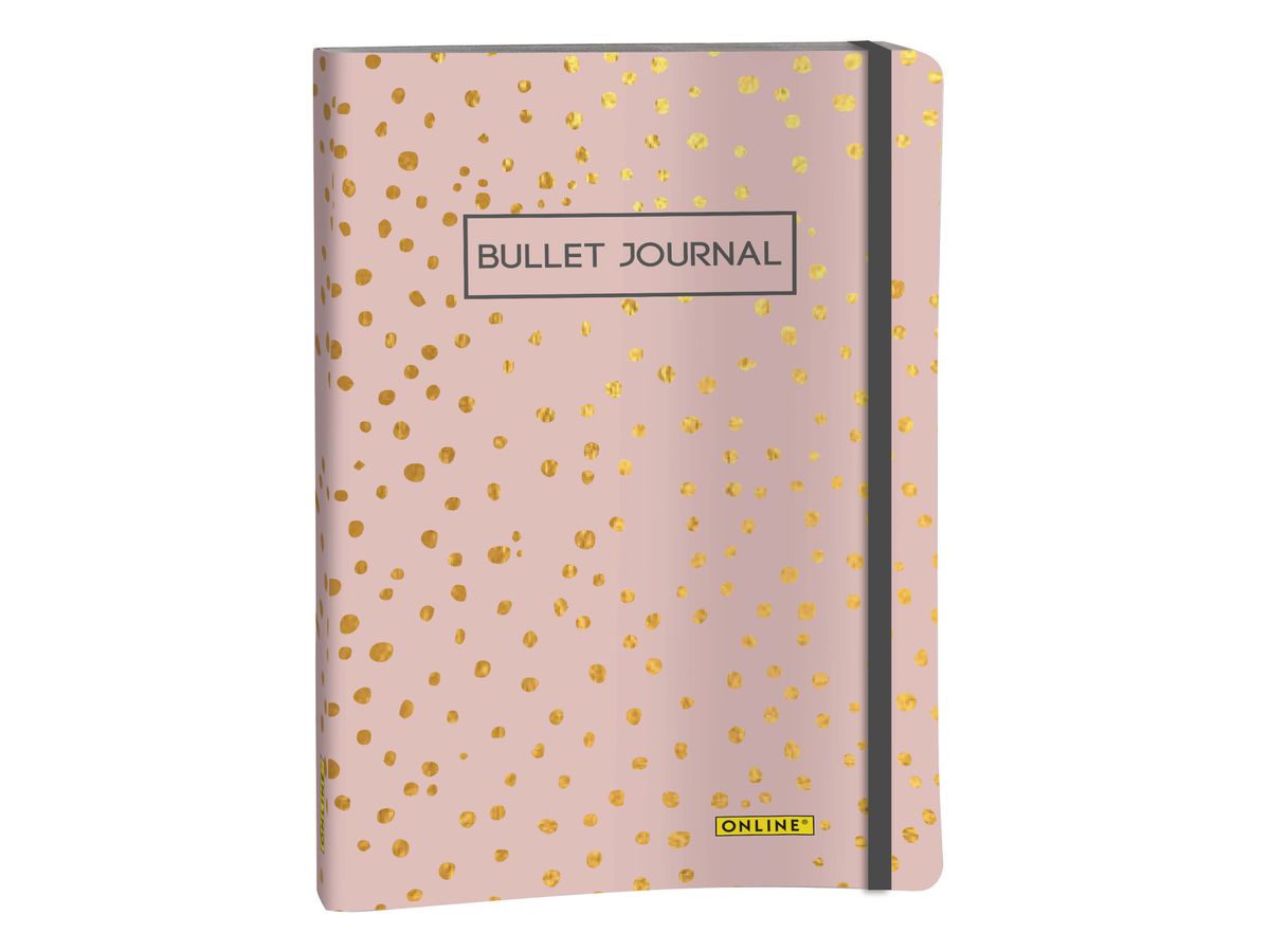ONLINE Bullet Journal A5 02247 Sptlights Rose 96 sheets (4014421700421)