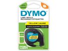 DYMO Ruban LetraTag 12mmx4m S0721620 jaune (5411313912020)