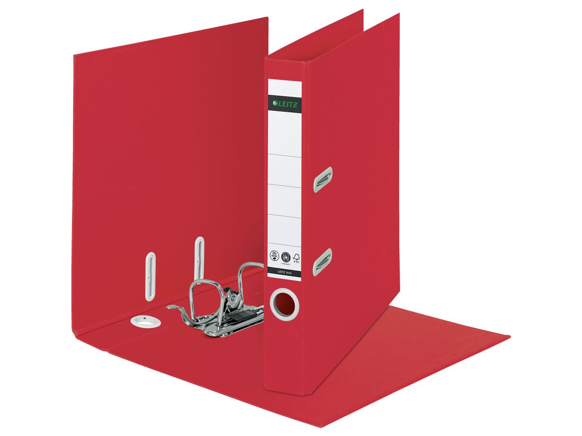 LEITZ Raccoglitore Recycle 5.2cm 1019-00-25 rosso A4 (4002432132287)