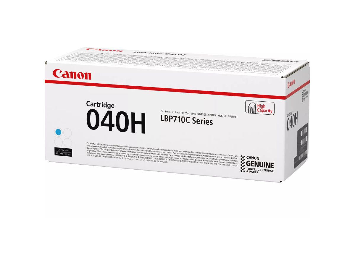 CANON Toner-Modul 040H cyan 0459C001 LBP 710Cx/712Cx 10'000 Seiten (4549292058260)
