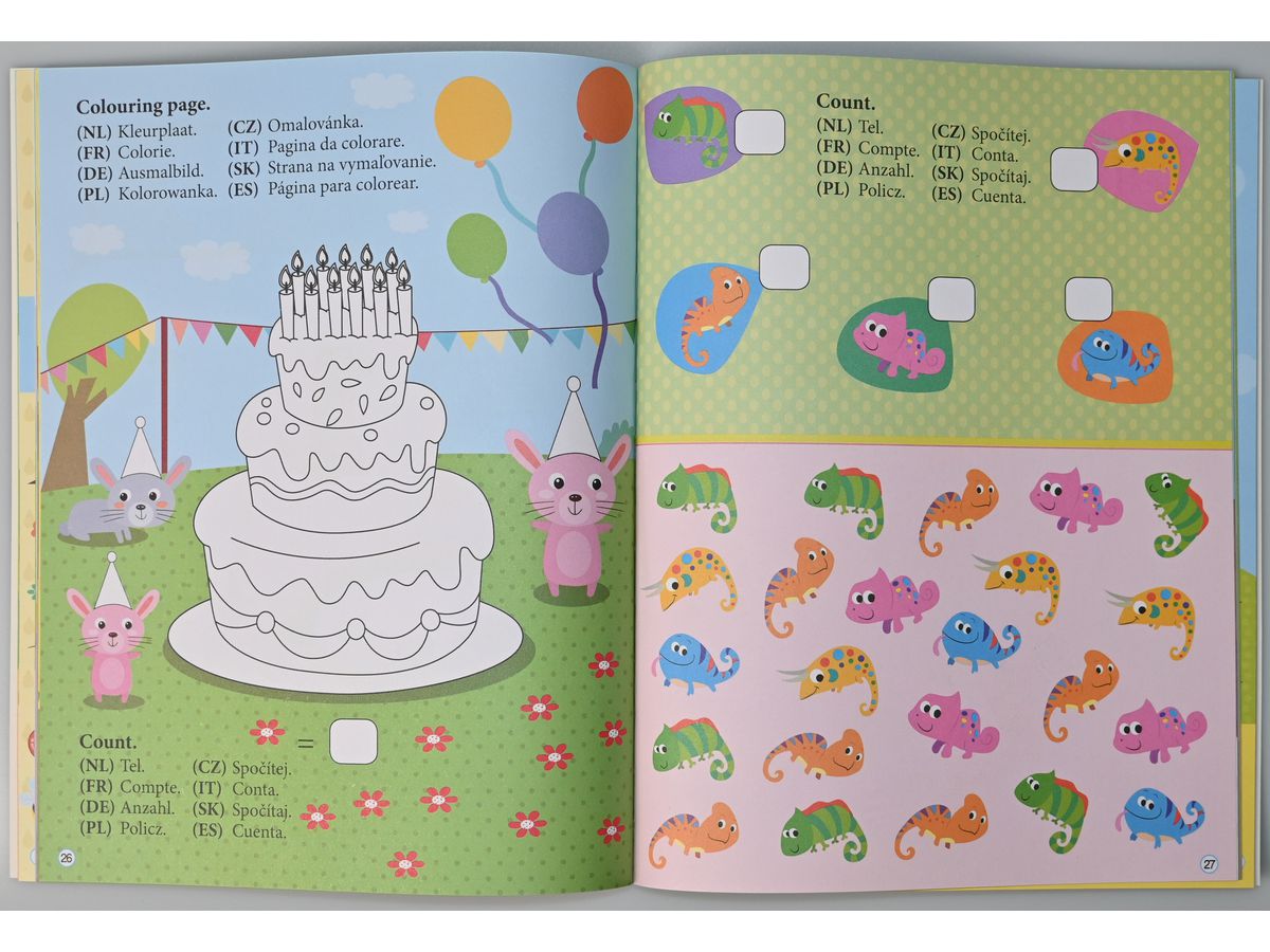 ROOST Livre des activités Jungel B902 assortis 21,5x28cm (8711851090202)