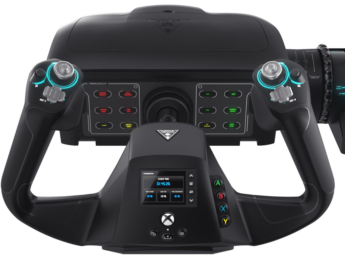 TURTLE BEACH Velocity One FlightCtrlSyst TBS-FLT-SIM Flightstick for Xbox/PC black (0731855007165)