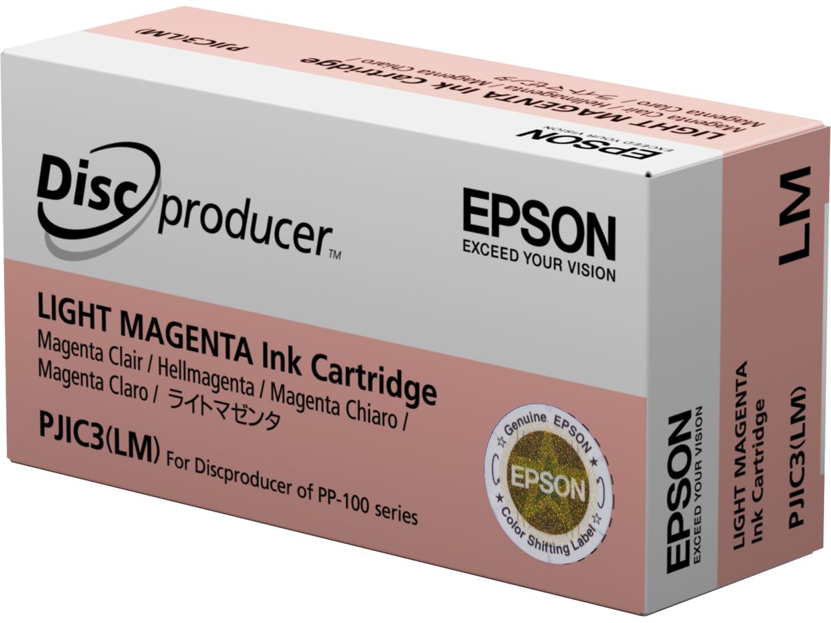 EPSON Cart. d'inch. PJIC3 li.magenta C13S020690 Discproducer PP-100 (8715946716206)
