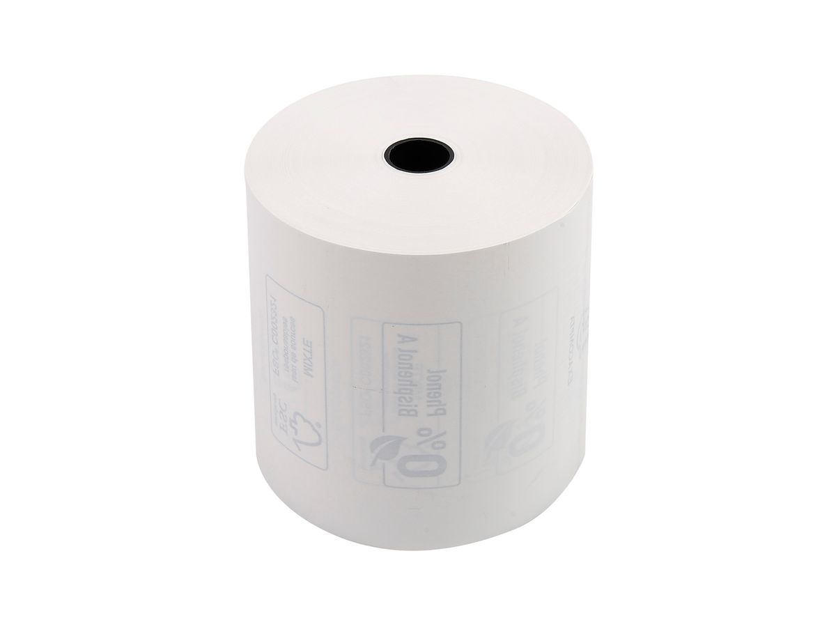 EXACOMPTA Rotolo termico di carta 10 pz. 43818E 80x80mmx76m per cassa (3130634438188)