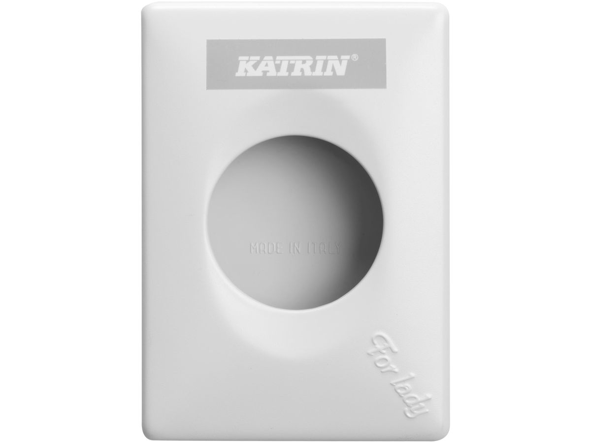 KATRIN Dispenser Sacs hygiéniques 547661 blanc (6414300091875)