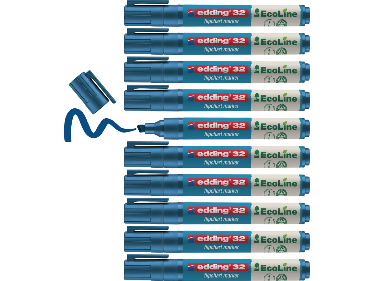 EDDING Flipchart Marker 32 1-5mm 32-3 bleu (4004764946983)