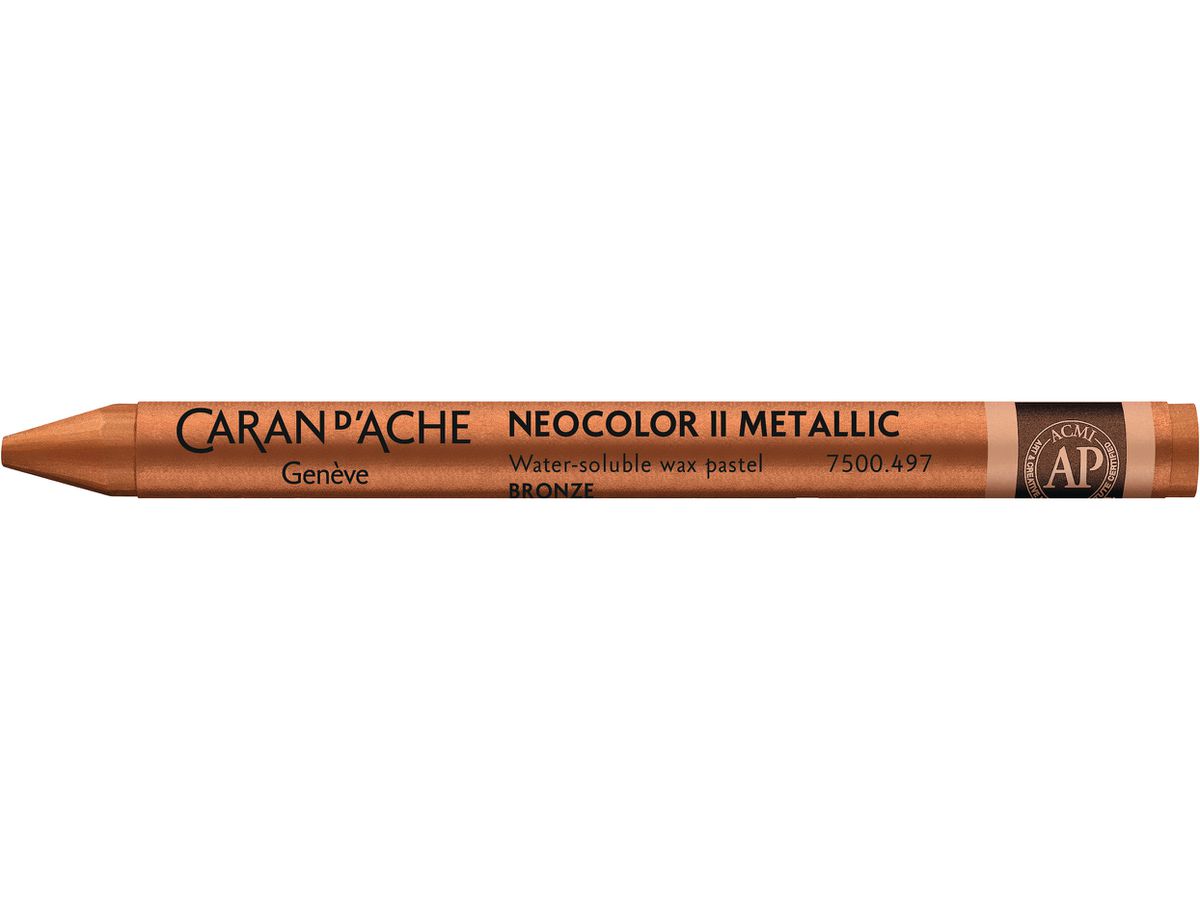 CARAN D'ACHE Crayons de cire Neocolor II 7500.497 bronce (7610186272356)