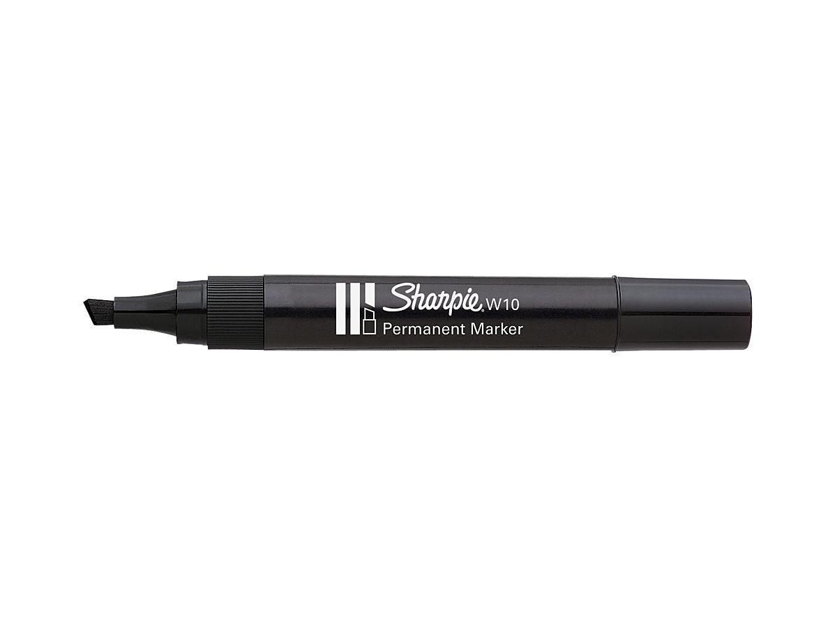 SHARPIE Marker W10 1,5-5mm S0192654 nero (8008285098004)