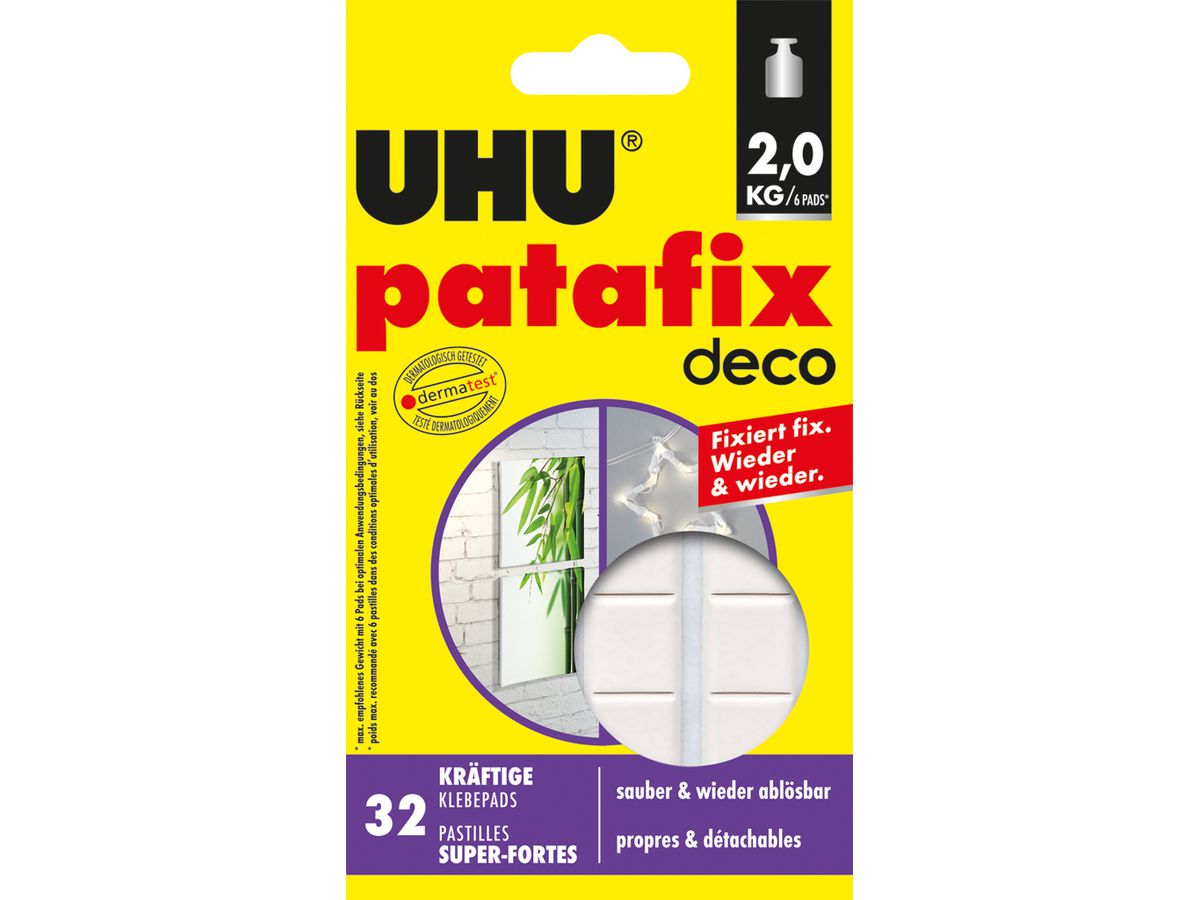 UHU Patafix Pads 47910 beige 32 pz. (4026700479102)