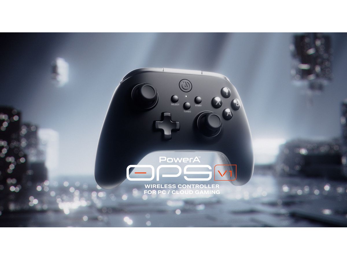 POWER A OPS V1 Wireless Controller PCGP0381-01 PC/Cloud Gaming (0617885108914)