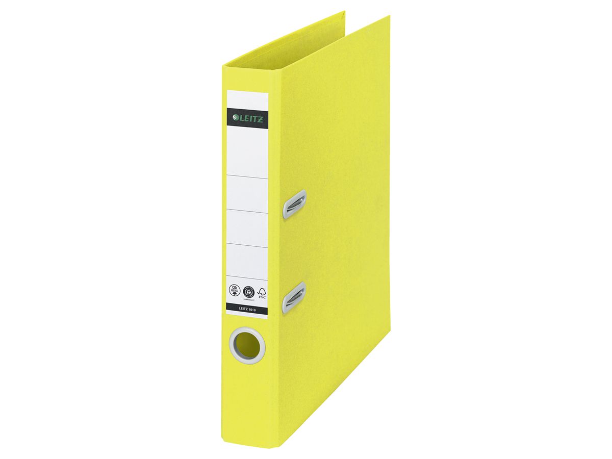 LEITZ Raccoglitore Recycle 5.2cm 1019-00-15 giallo A4 (4002432132270)