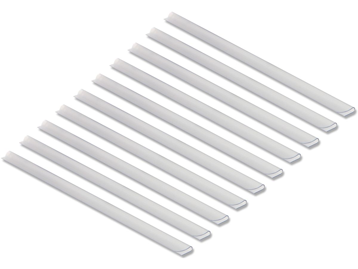 STYRO Klemmschiene 51019 TRANSPARENT 10 Stk. (7610259017747)